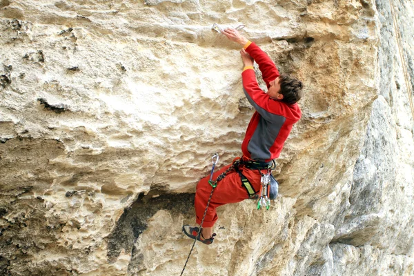 Escalador de rocas —  Fotos de Stock