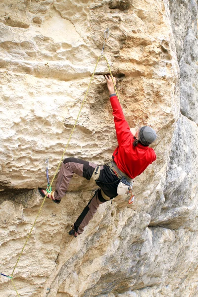 Rock climber — Stock Photo, Image