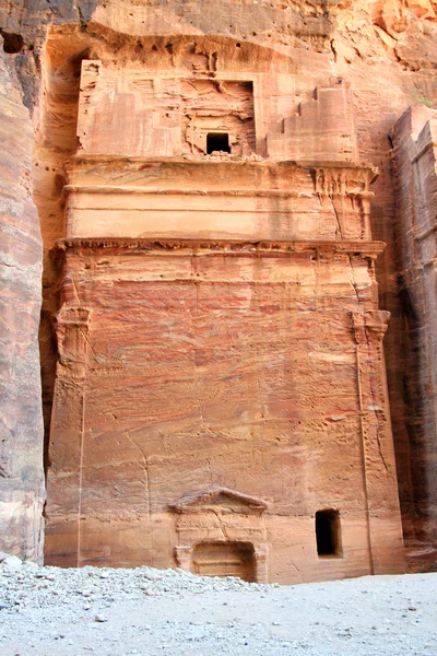Al Khazneh ou Le Trésor à Petra, Jordanie — Photo