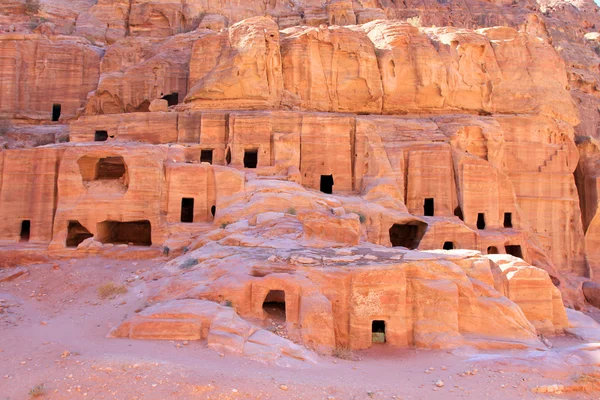 Al Khazneh o El Tesoro en Petra, Jordania — Foto de Stock