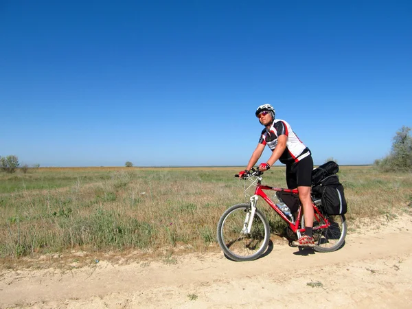 Bicycle tour. — Stock Photo, Image