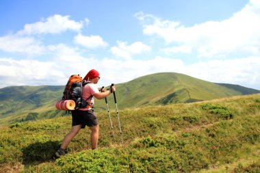 Karpatlar hiking yaz.