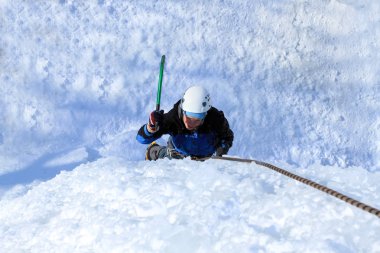 buz tırmanışı Kuzey Kafkasya.