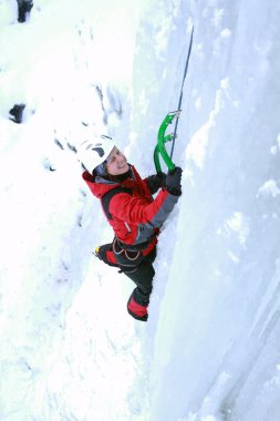 buz tırmanışı.