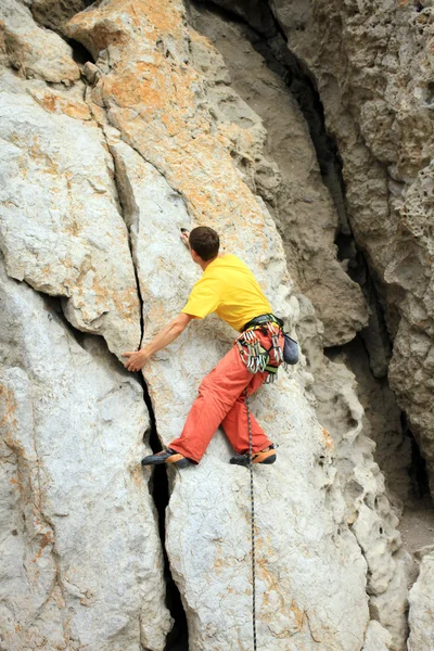 Alpinista. — Fotografia de Stock