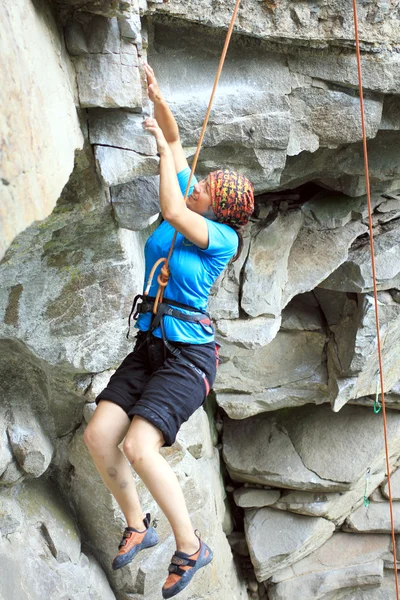 Rock climber — Stock Photo, Image