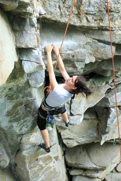 Escalador de rocas —  Fotos de Stock