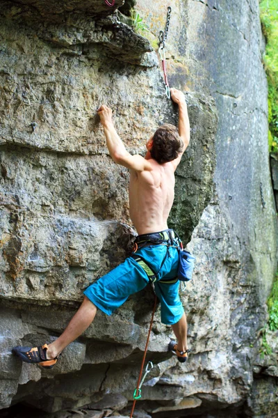 Βράχο ορειβάτης — Φωτογραφία Αρχείου