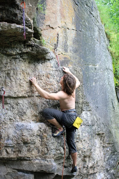 Bergsteiger. — Stockfoto