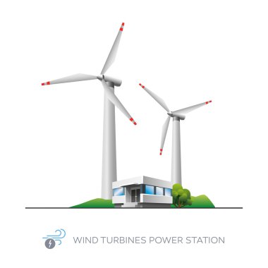 Rüzgar Türbini elektrik santrali