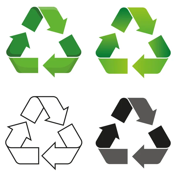 Reciclar símbolo — Vector de stock
