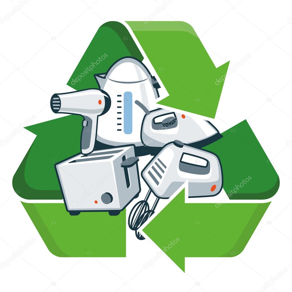Recycle small electronic appliances