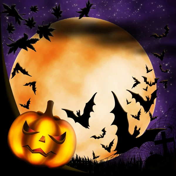 Ilustración de Halloween — Foto de Stock