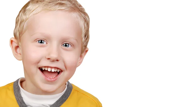 Retrato de niño sonriente — Foto de Stock