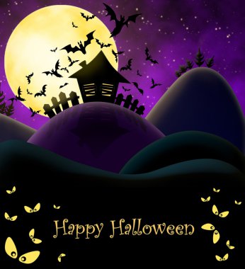 Mutlu Cadılar Bayramı ilustration