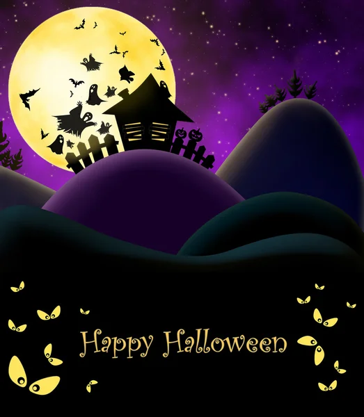 Halloween illustratie — Stockfoto