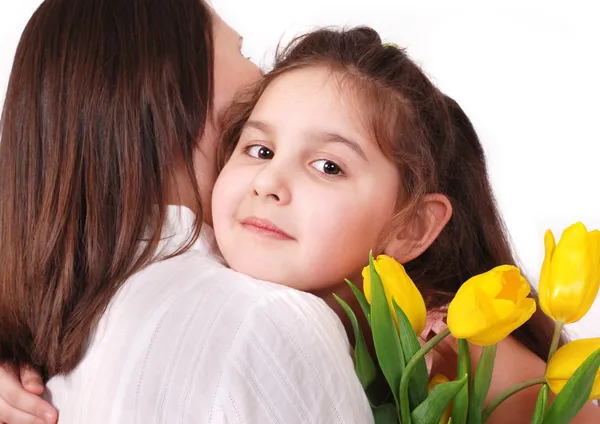 Amo mia madre. — Foto Stock