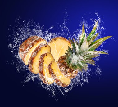 ananas su damlaları