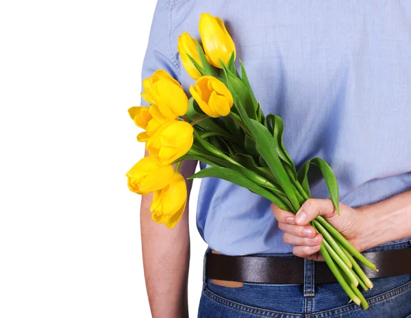 Flowers for surprise — Stock Photo, Image