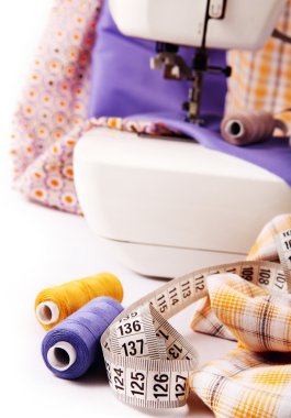 Sewing still life clipart