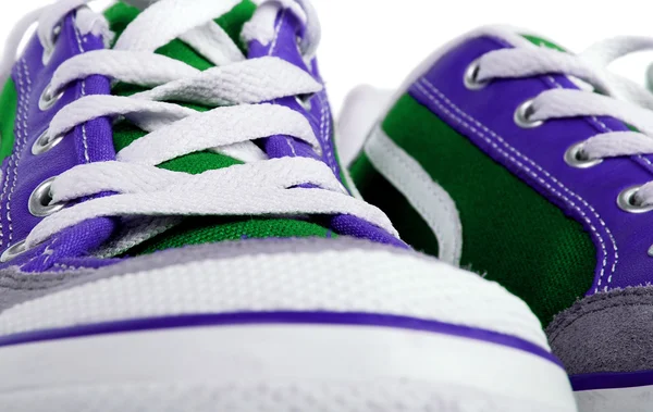 Moda spor ayakkabı closeup görünümü — Stok fotoğraf