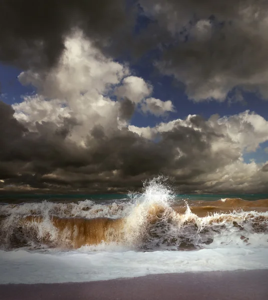 Sea storm landscape — Stock Photo, Image