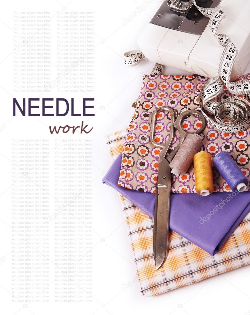 Needlework background