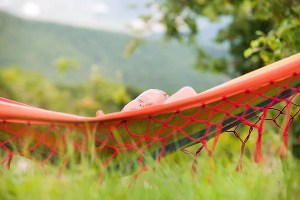 Sommar mat sömn — Stockfoto