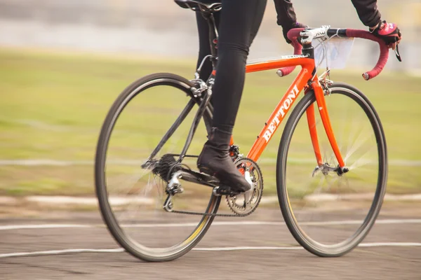 Bicycle race competition — Stock Photo, Image