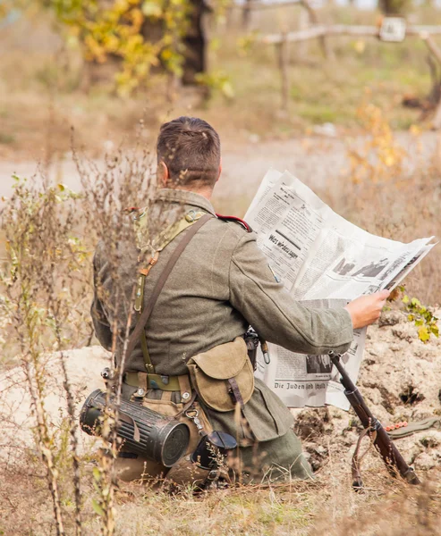 Historical reenactment — Stock Photo, Image