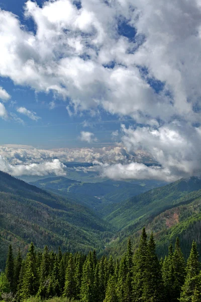 Chopok - 低タトラ山脈、南からの眺め — ストック写真