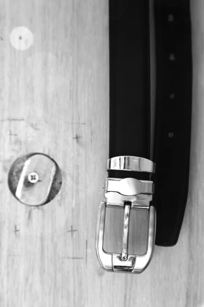 Belt in the closet — Stock Photo, Image