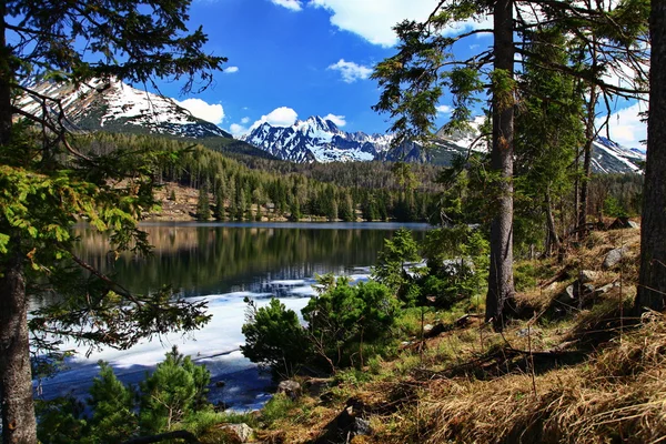 Szczyrbskie pleso — Zdjęcie stockowe