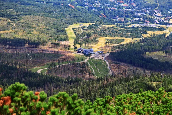 Vista de tatras altos — Fotografia de Stock