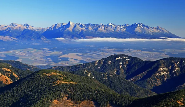 Blick vom Chopok — Stockfoto