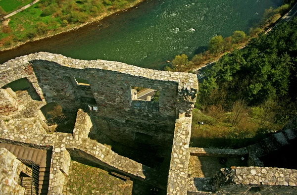 Zamek Strecno — Zdjęcie stockowe