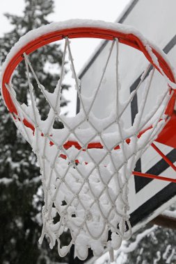 Basketball court clipart