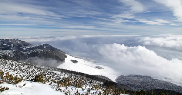 Vista de altas montanhas Tatras — Fotografia de Stock