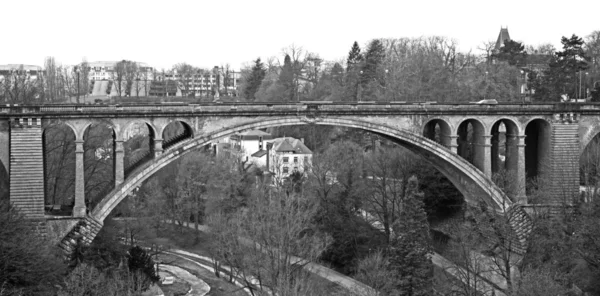 Puente Adolphe en Luxemburgo — Foto de Stock