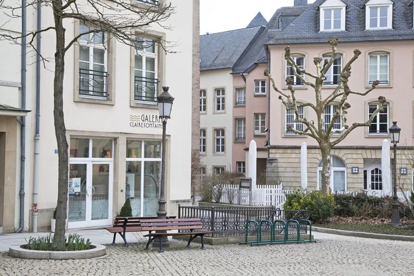 Luxemburgische Architektur — Stockfoto