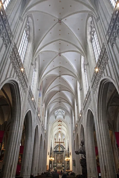 Cathedral of our Lady in Antwerp — Stock Photo, Image