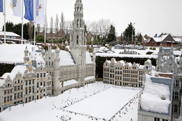 Brussel mimarisi — Stok fotoğraf