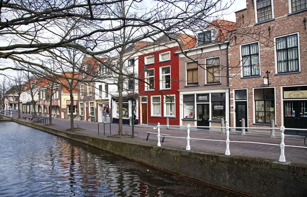 Delft canals — Stock Photo, Image