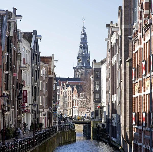 Amsterdam architektura — Stock fotografie