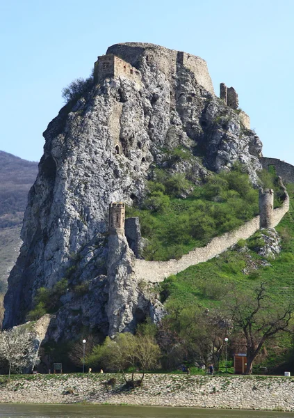 Castello Devin in Slovacchia — Foto Stock