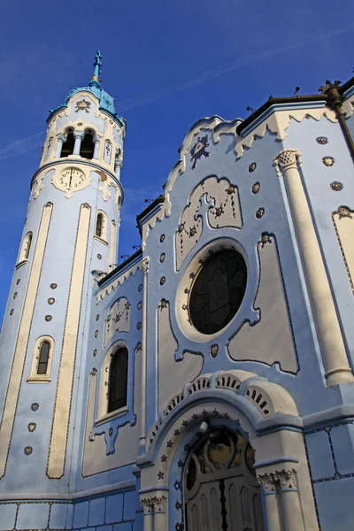 Iglesia azul en Bratislava — Foto de Stock