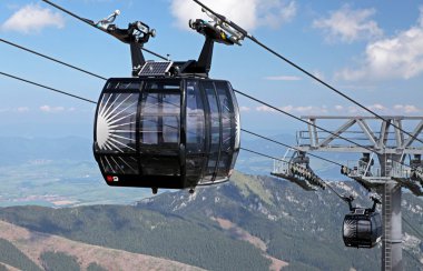 içinde teleferik funitel, Slovakya