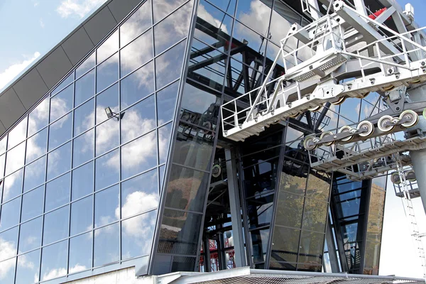 Inside ropeway Funitel, Slovakia — ストック写真