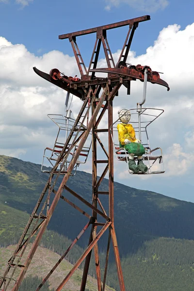 Old ropeway, Slovakia — Stock Photo, Image