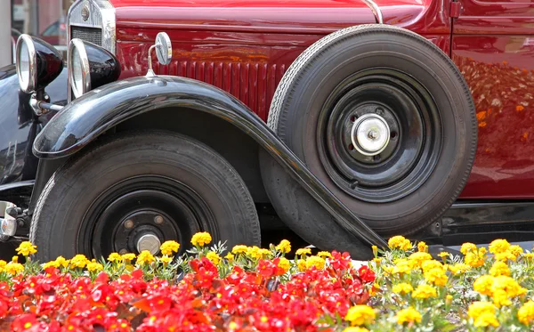 Auto veterano - dettaglio — Foto Stock